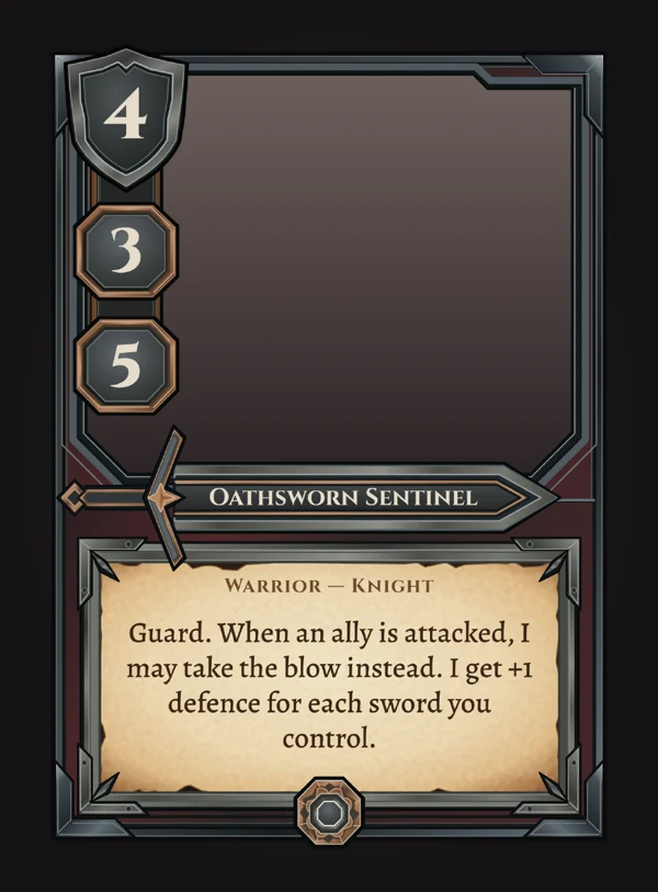 Swordbound template